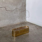 Load image into Gallery viewer, brass incense burner, incense burner, concrete floor

